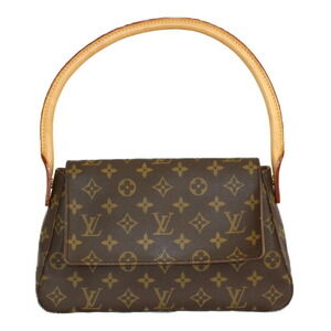 LOUIS VUITTON Looping Monogram LV Classic One Handbag One Shoulder Hobo Bag